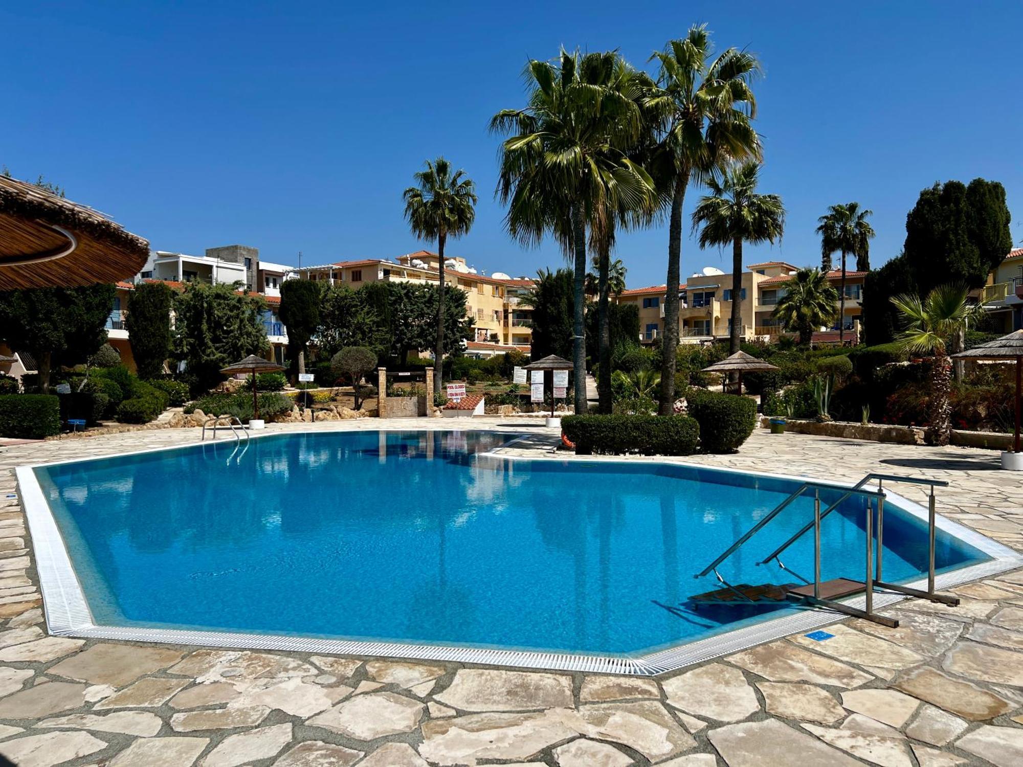 Ferienwohnung Golden Palms Regina Gardens Paphos Exterior foto